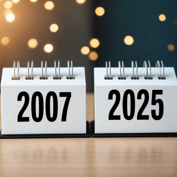 Quem nasceu em 2007 tem quantos anos em 2025?