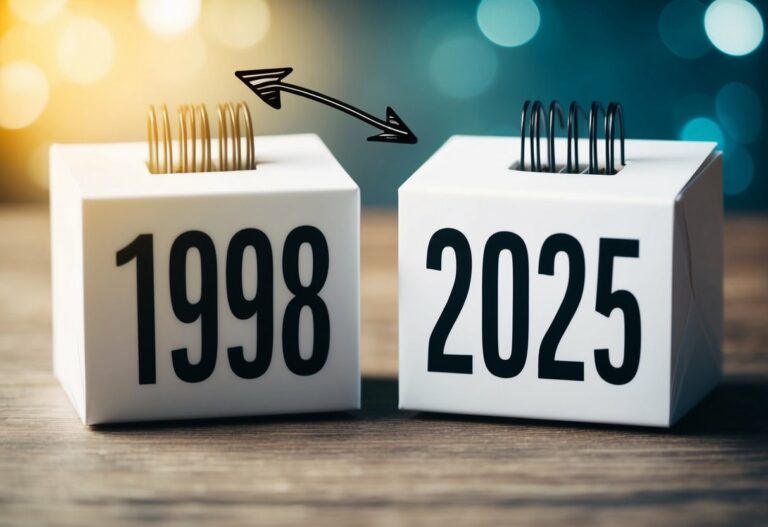 Quem nasceu em 1998 tem quantos anos em 2025?
