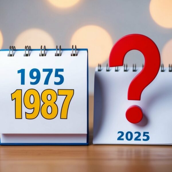 Quem nasceu em 1987 tem quantos anos em 2025?