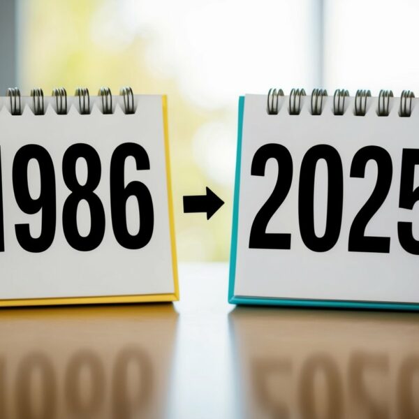 Quem nasceu em 1986 tem quantos anos em 2025?