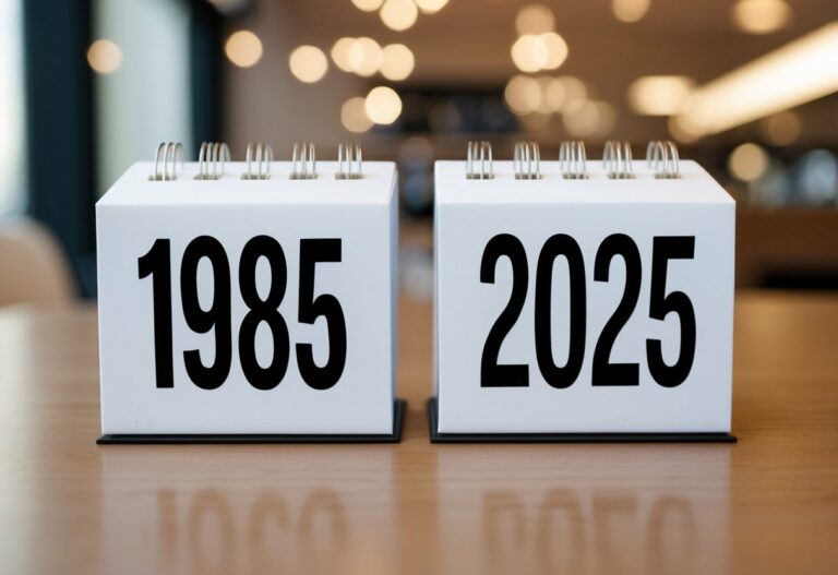 Quem nasceu em 1985 tem quantos anos em 2025?