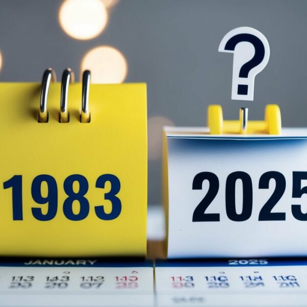 Quem nasceu em 1983 tem quantos anos em 2025?