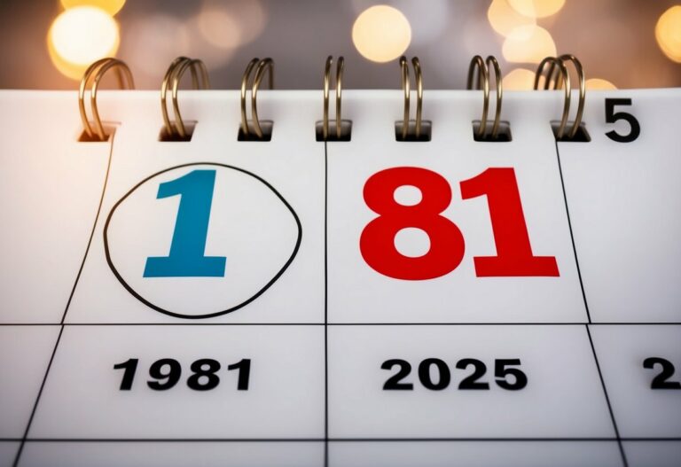 Quem nasceu em 1981 tem quantos anos em 2025?