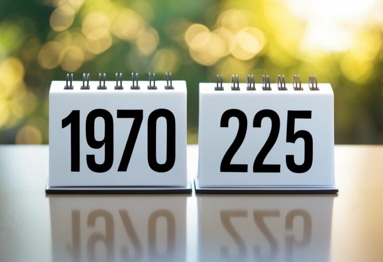 Quem nasceu em 1970 tem quantos anos em 2025?