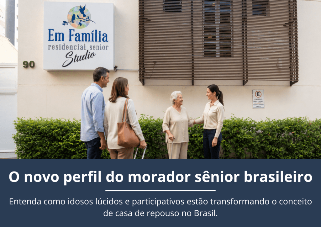 O novo perfil do morador sênior brasileiro