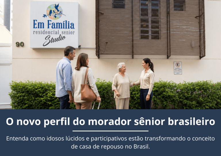 O novo perfil do morador sênior brasileiro