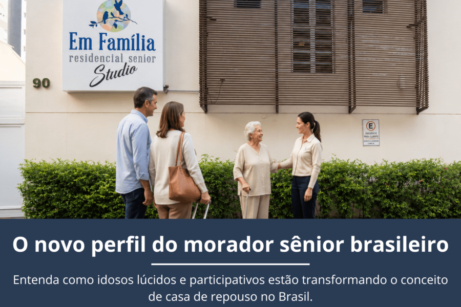 O novo perfil do morador sênior brasileiro